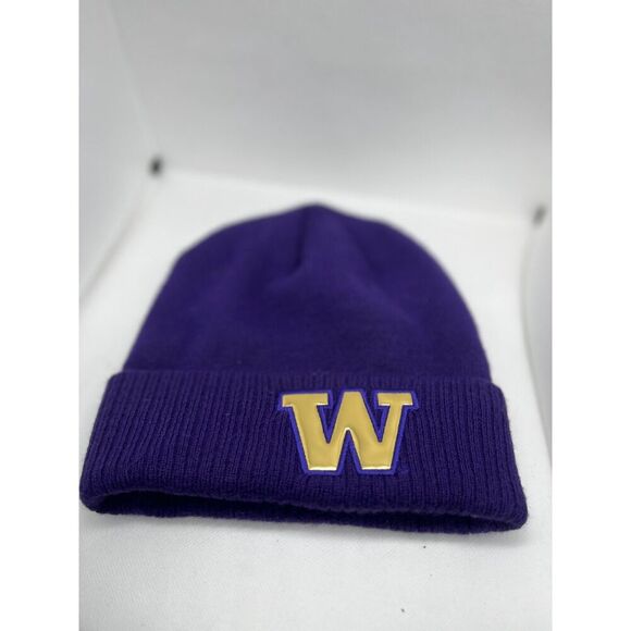 🔥 Rare Purple UW x Adidas Beanie – Gold Logo – Dope Style! 🔥 - Picture 1 of 7